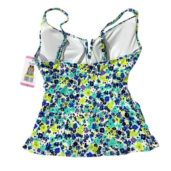 Anne Cole Women’s Tankini Swim Top Size Small - Picture 9 of 11